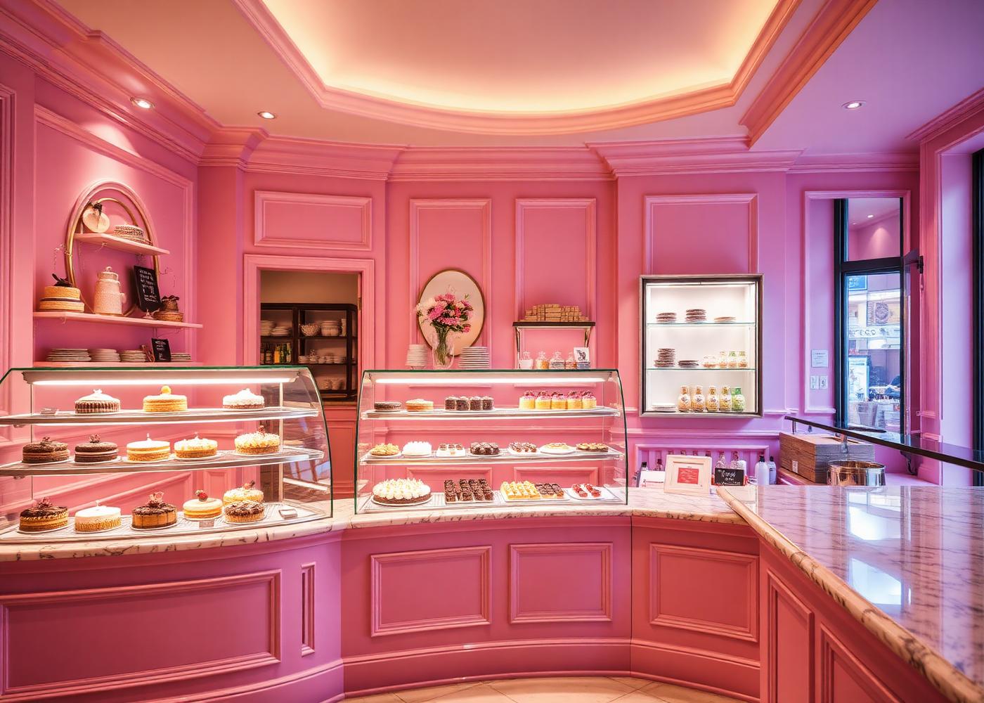 Adore Patisserie shop interior in Edmonton, London
